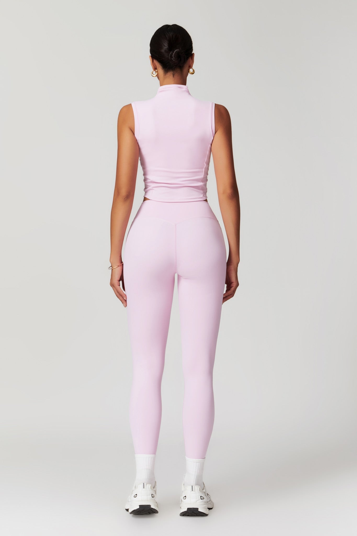 Belle  Leggings - Baby Pink