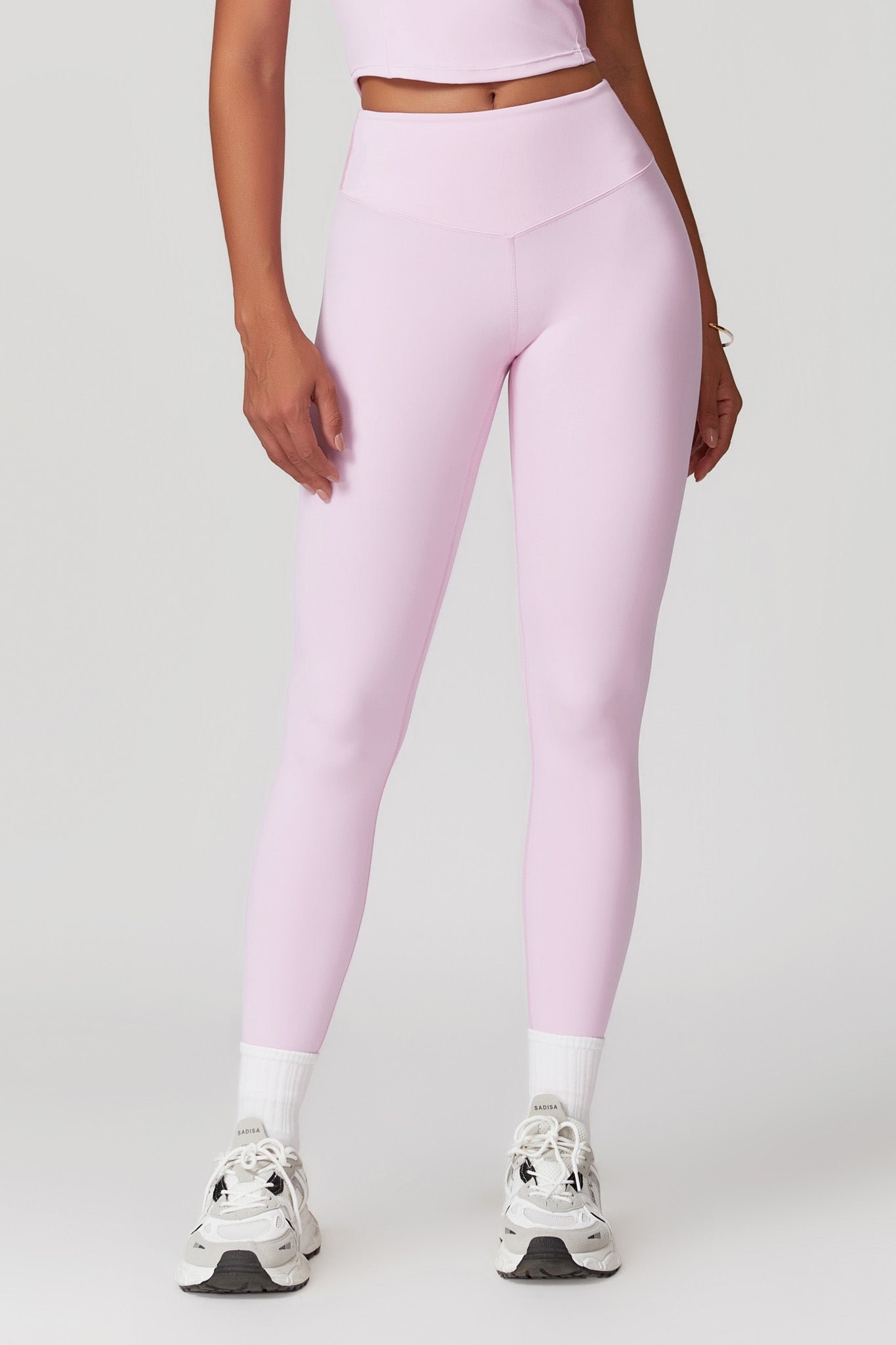 Belle  Leggings - Baby Pink