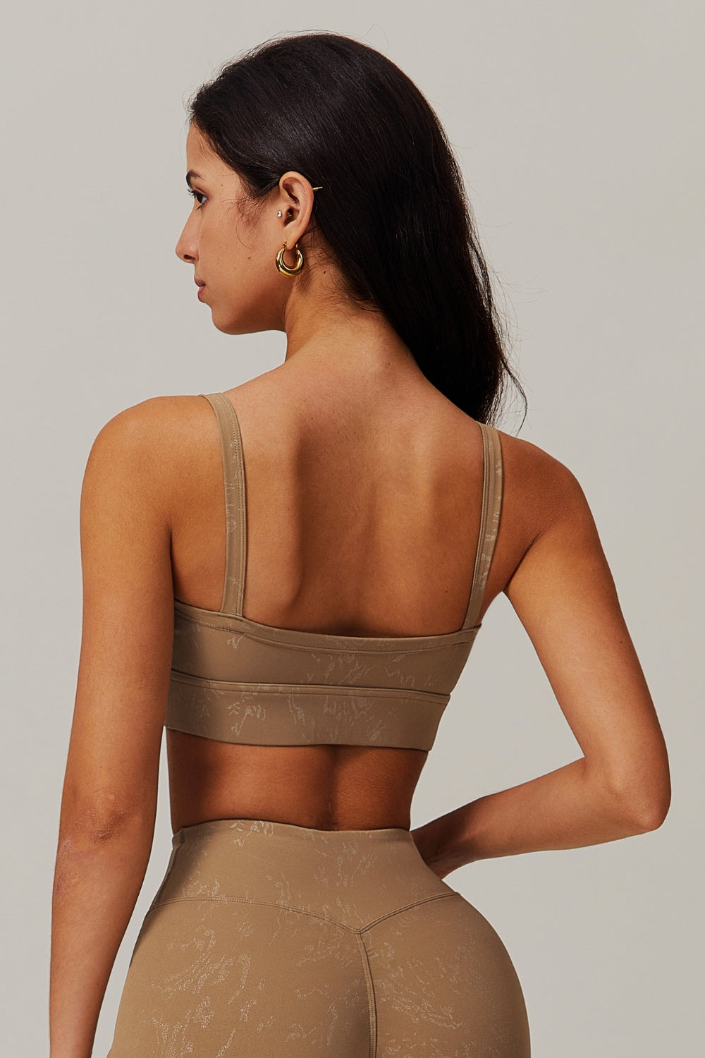 Demi Sports Bra - Latte