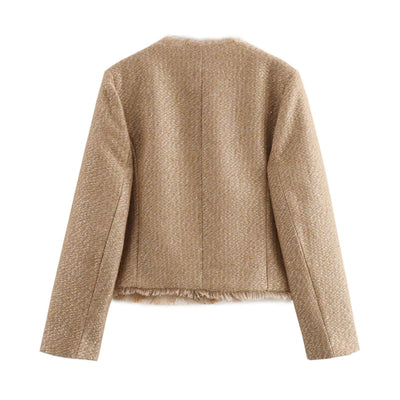 Lola™ | Elegant tweedjakke med knapper
