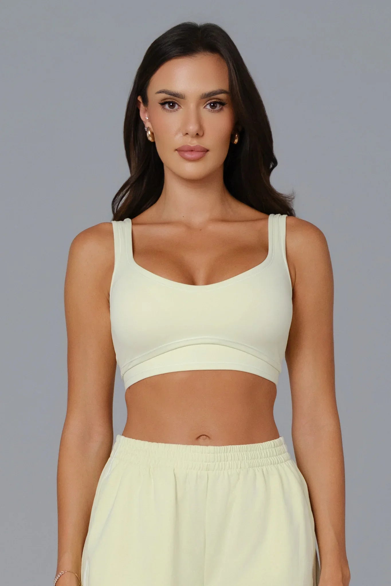 Shelly Sports Bra - Lime - Maison and Aurora
