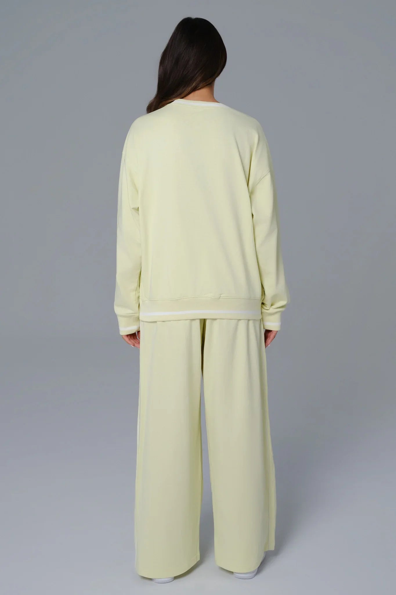 Shelly Oversized Sweatshirt  - Lime - Maison and Aurora