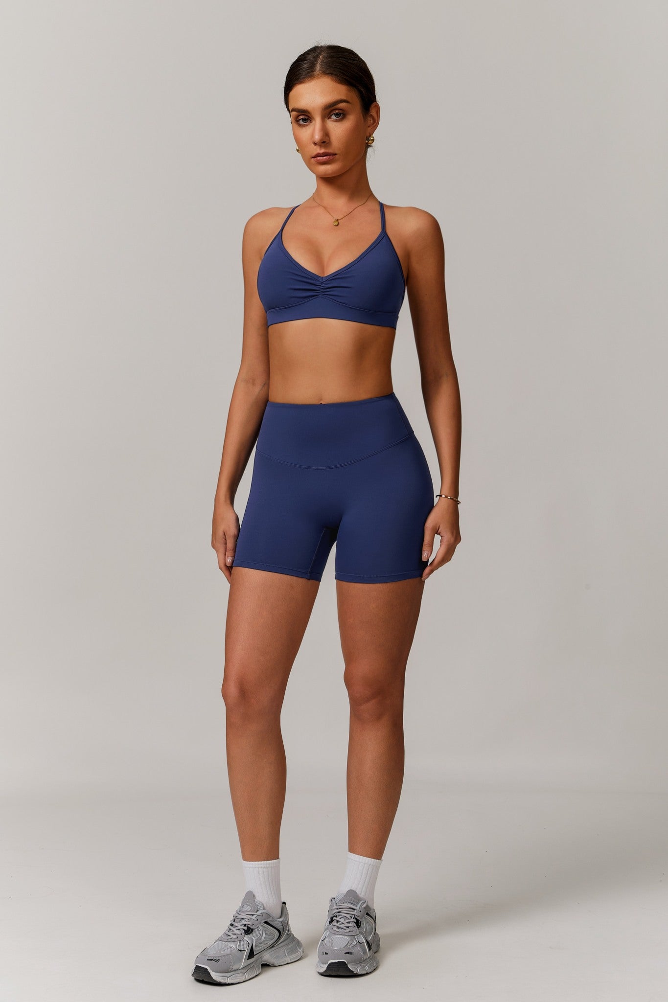 Infinity Sports Bra - Navy - Maison and Aurora