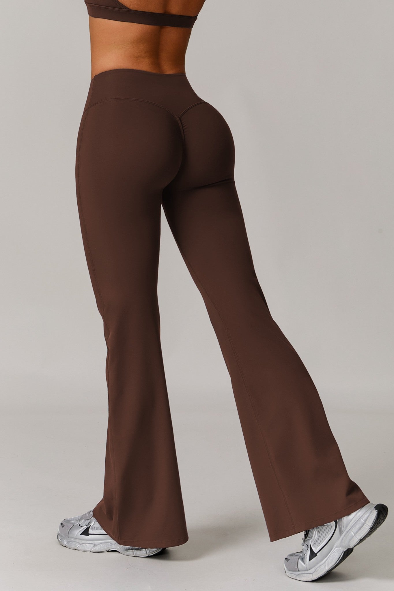 Infinity Flare Leggings - Cocoa - Maison and Aurora
