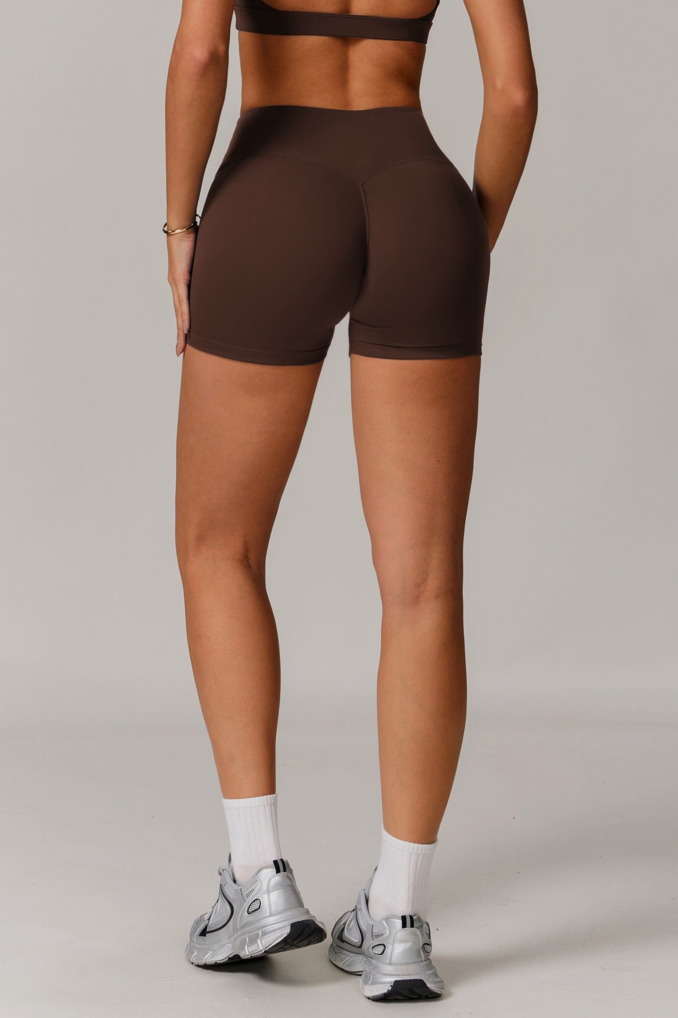 Infinity Shorts - Cocoa - Maison and Aurora