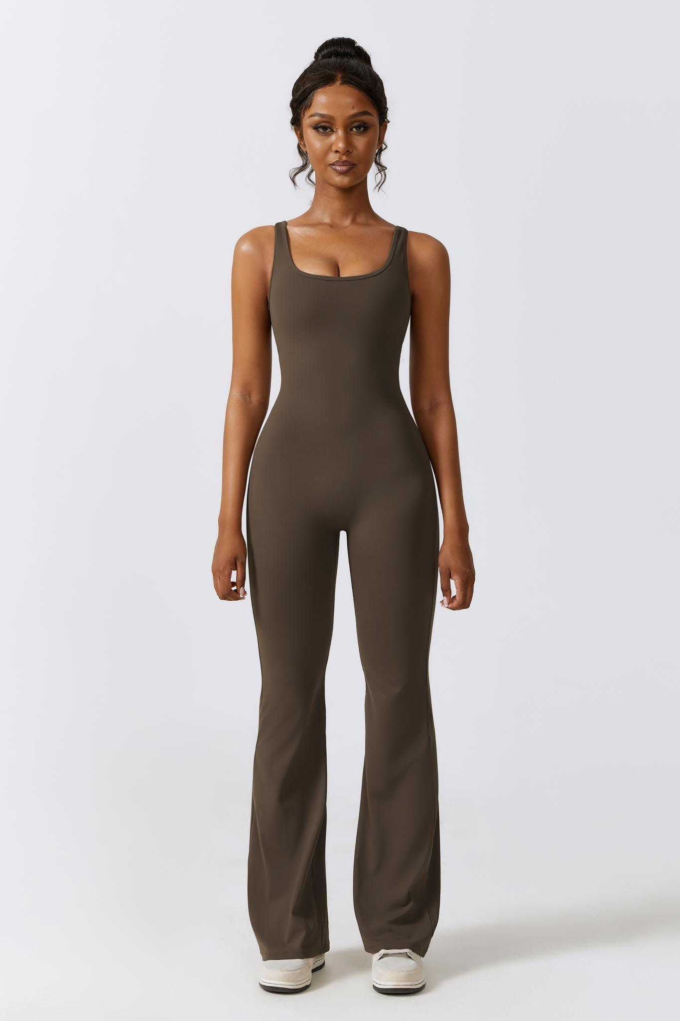 Hazel Jumpsuit - Ash Brown - Maison and Aurora