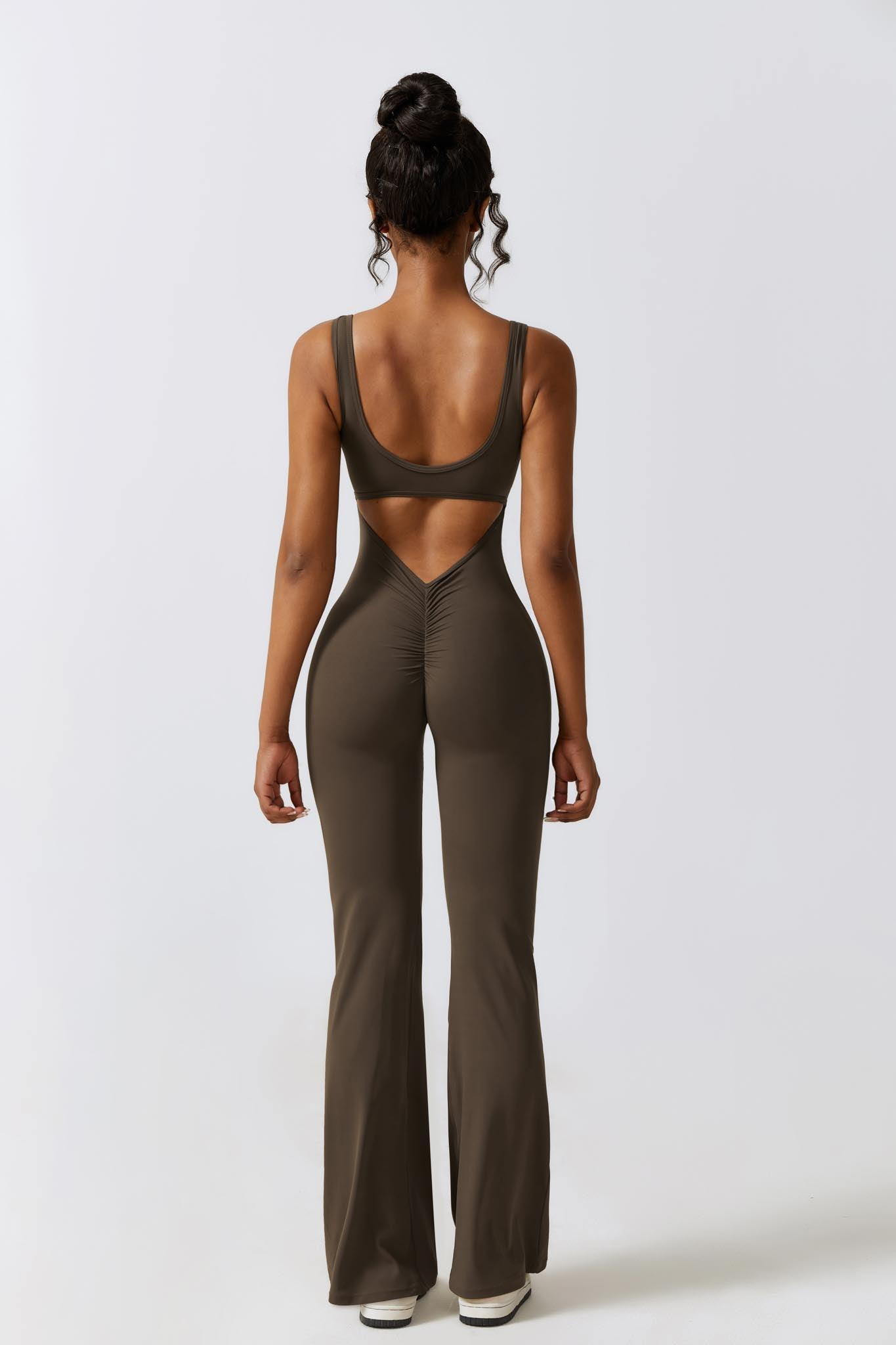 Hazel Jumpsuit - Ash Brown - Maison and Aurora