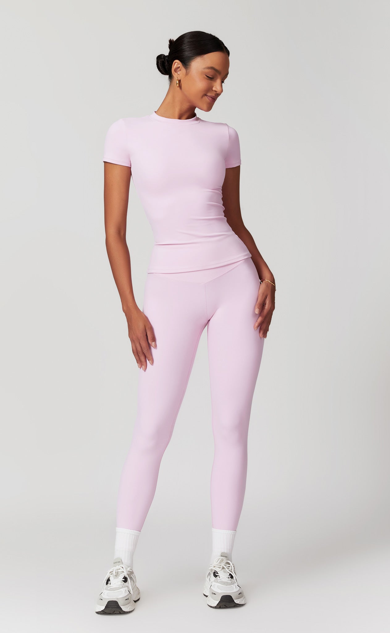 Belle  Leggings - Baby Pink - Maison and Aurora