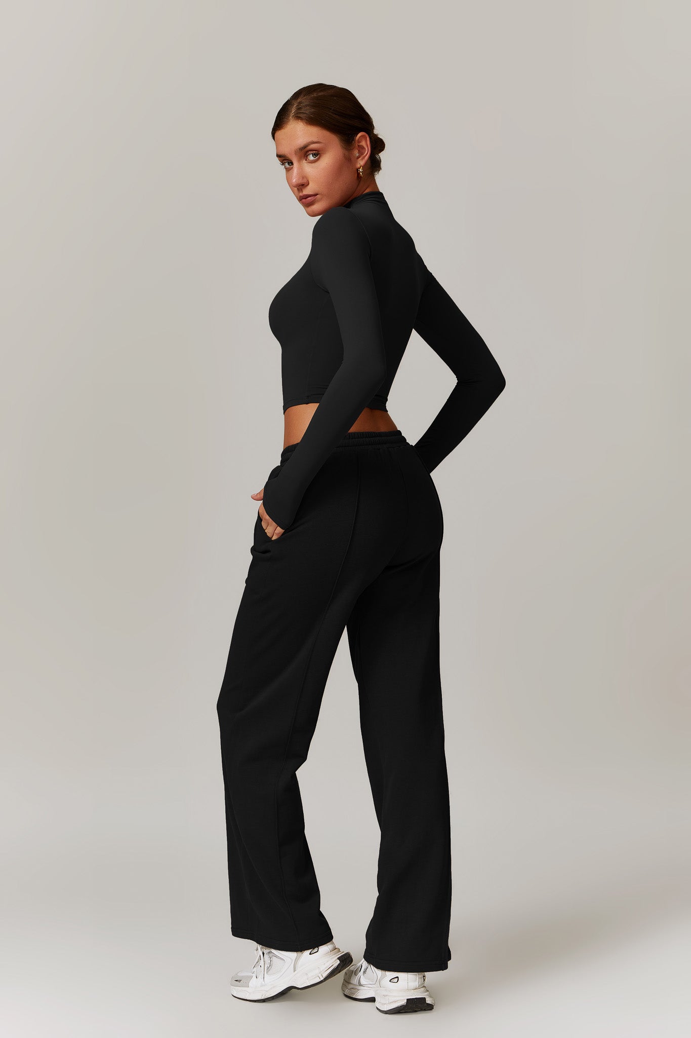 Amber Sweatpants - Black - Maison and Aurora