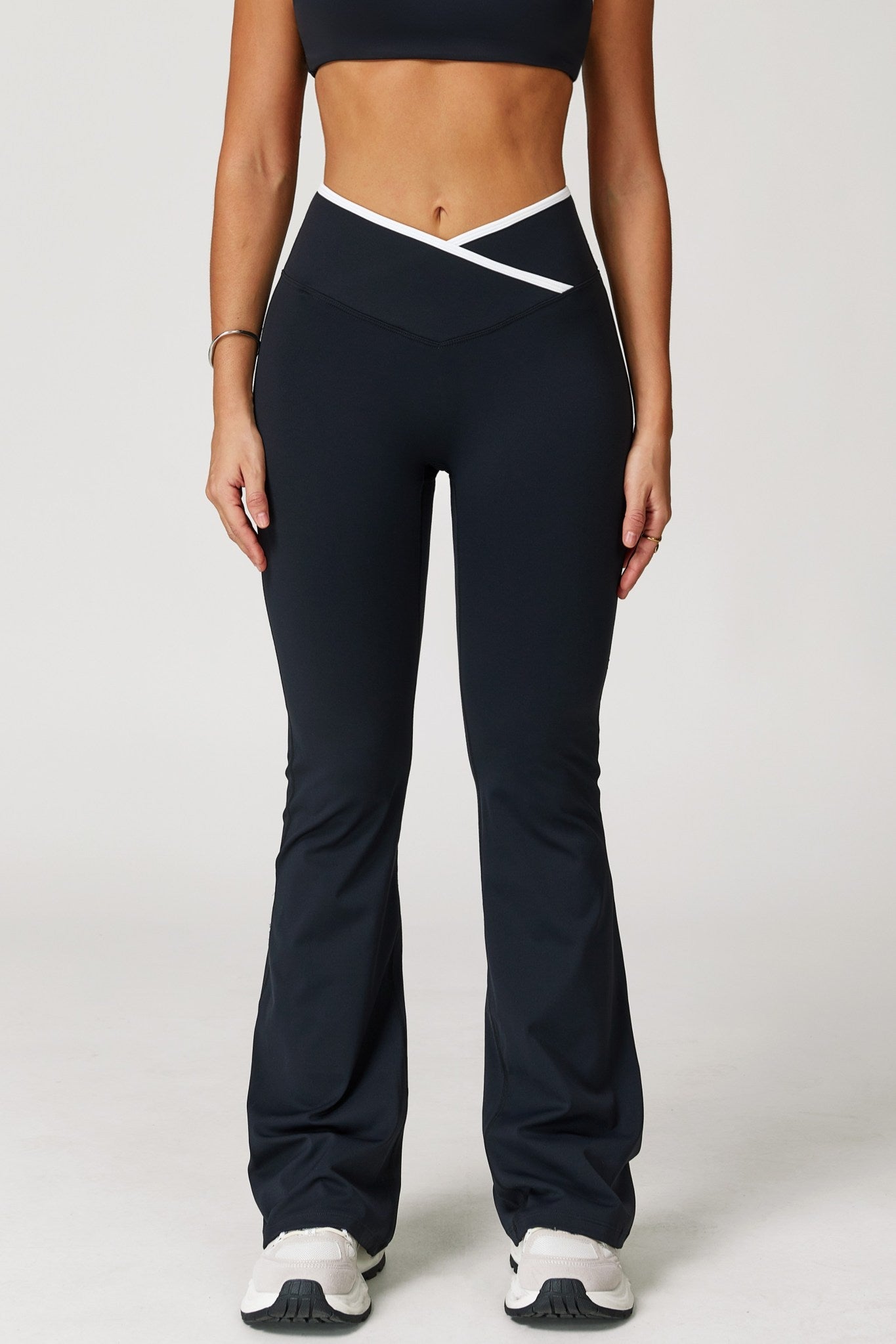 Angel Flare Leggings - Black - Maison and Aurora