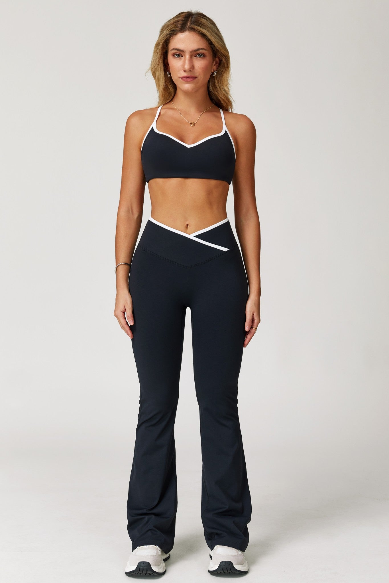 Angel Flare Leggings - Black - Maison and Aurora