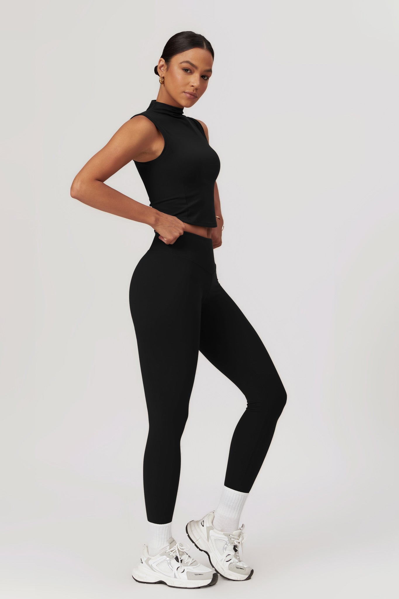 Belle  Leggings - Black - Maison and Aurora