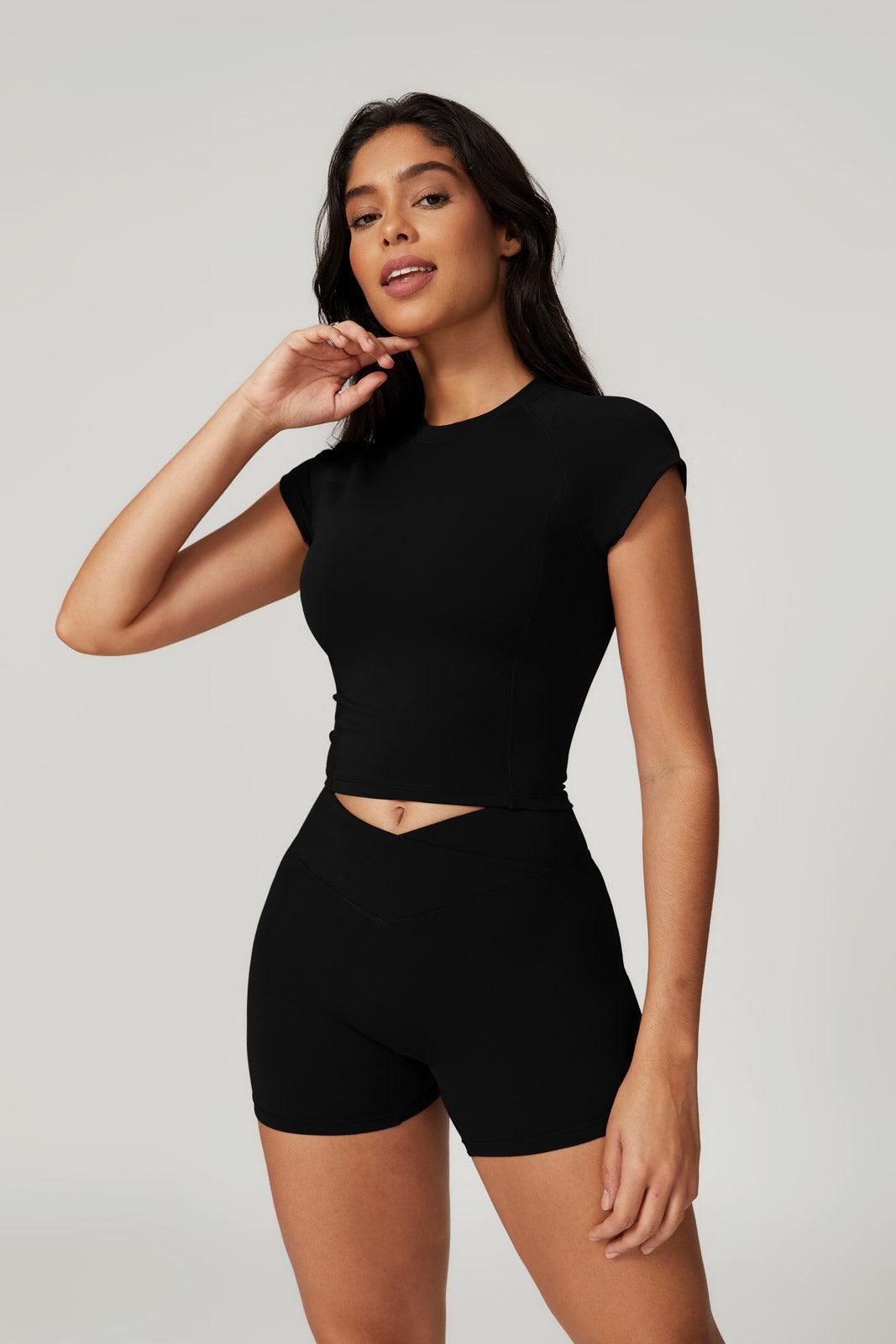 Daisy Shorts - Black - Maison and Aurora