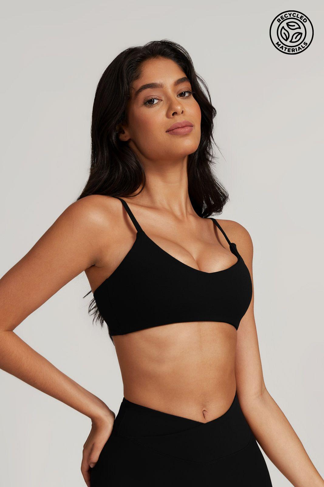 Daisy Sports Bra - Black - Maison and Aurora