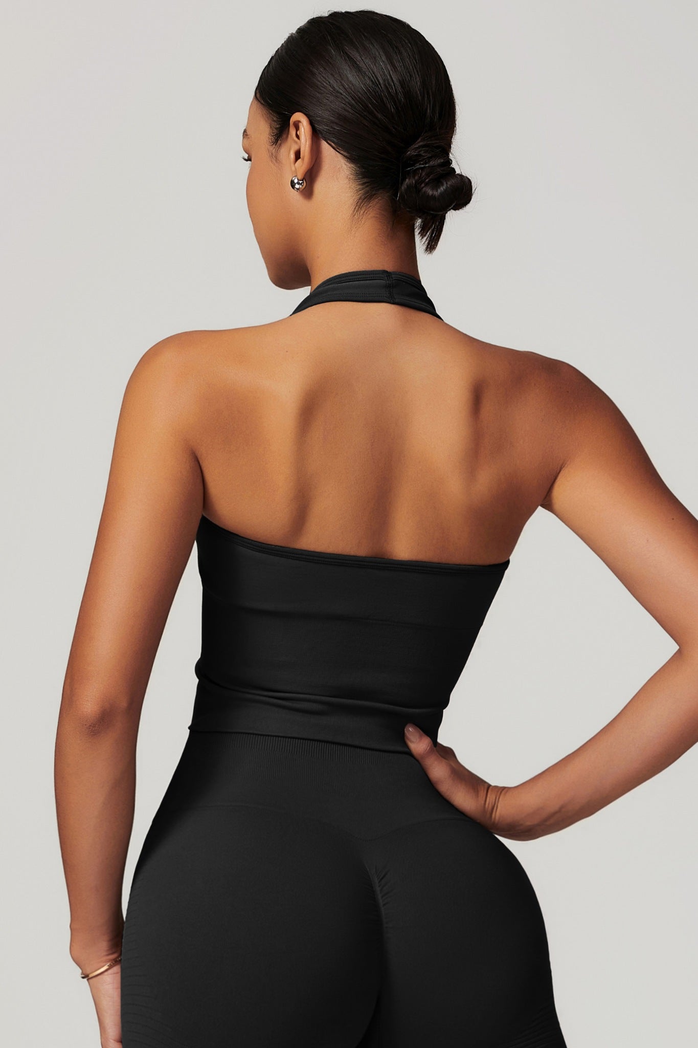 Everyday Halter Top - Black - Maison and Aurora