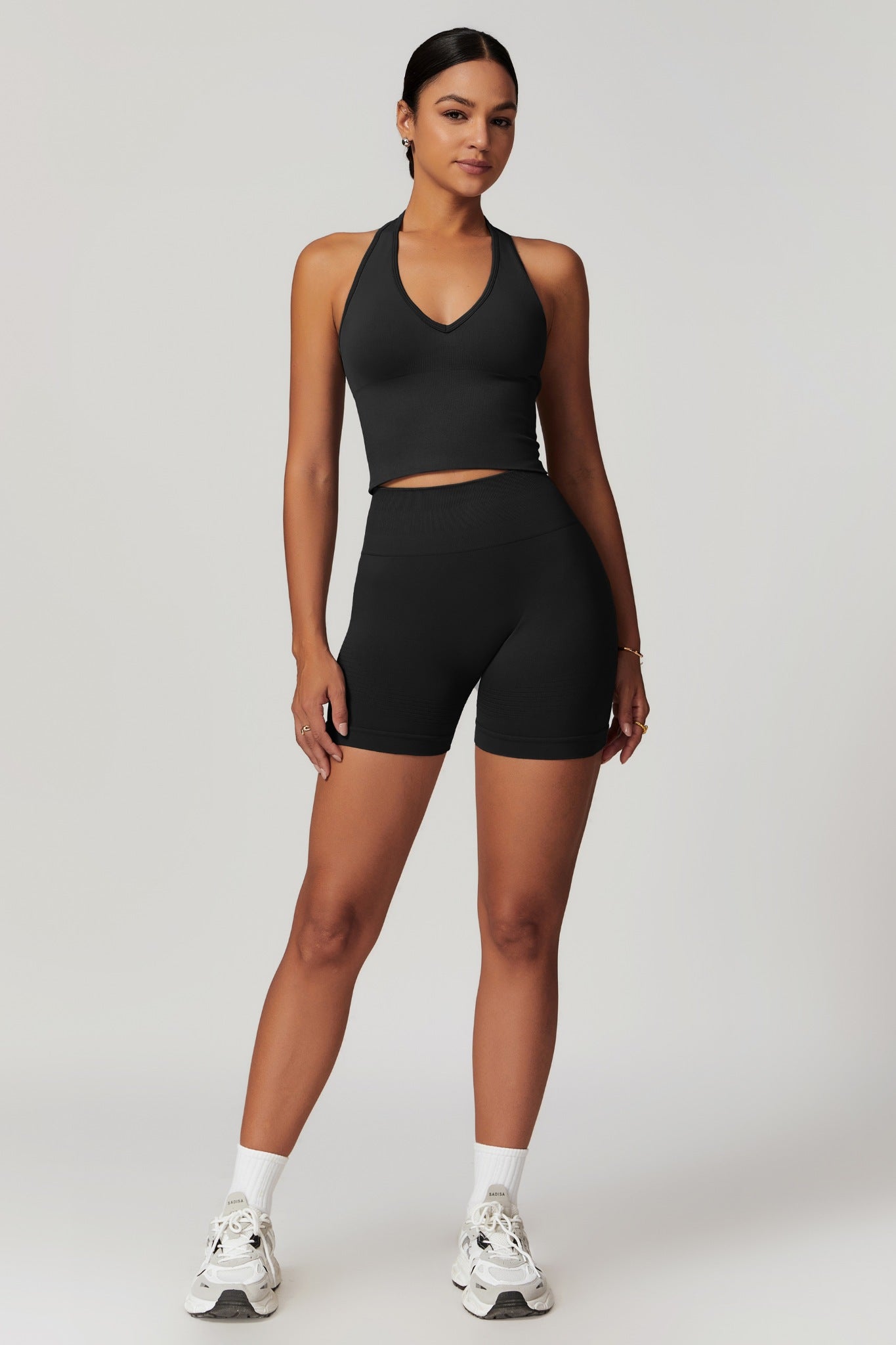 Everyday Halter Top - Black - Maison and Aurora