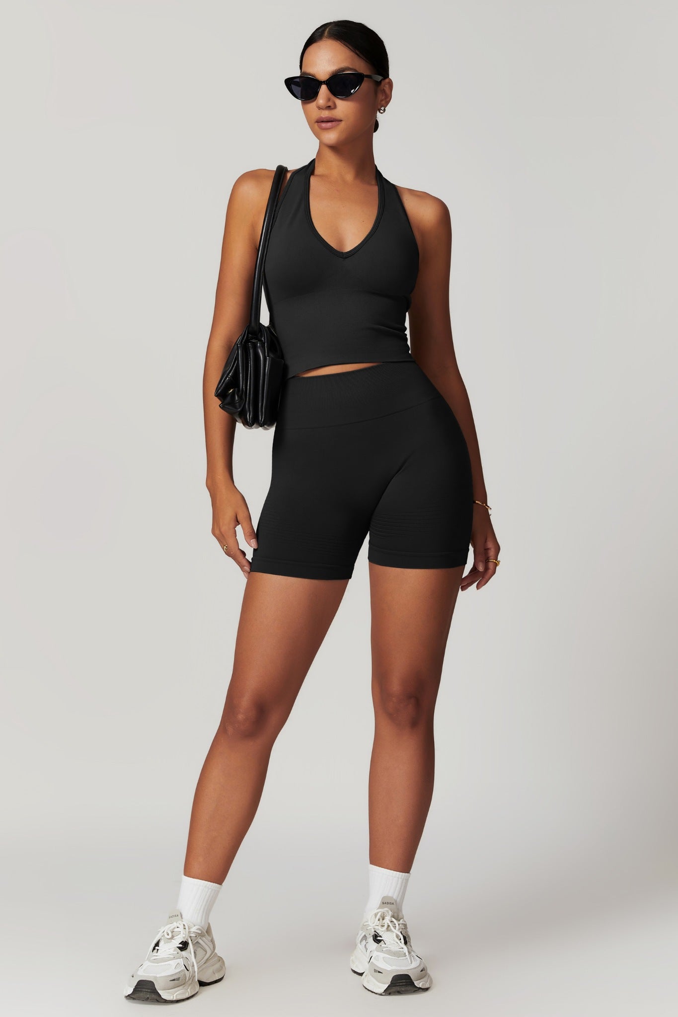 Everyday Halter Top - Black - Maison and Aurora