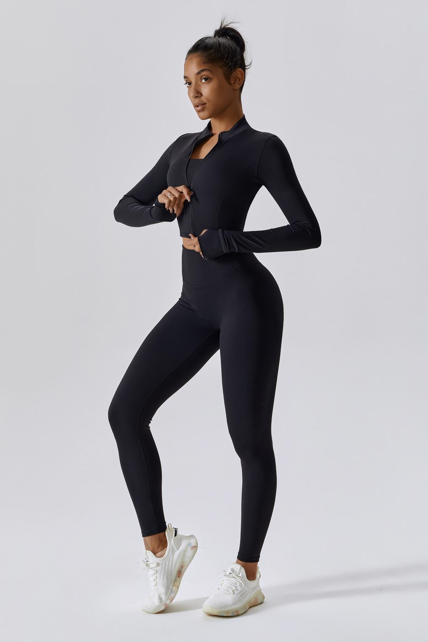 Fit Jacket - Black - Maison and Aurora