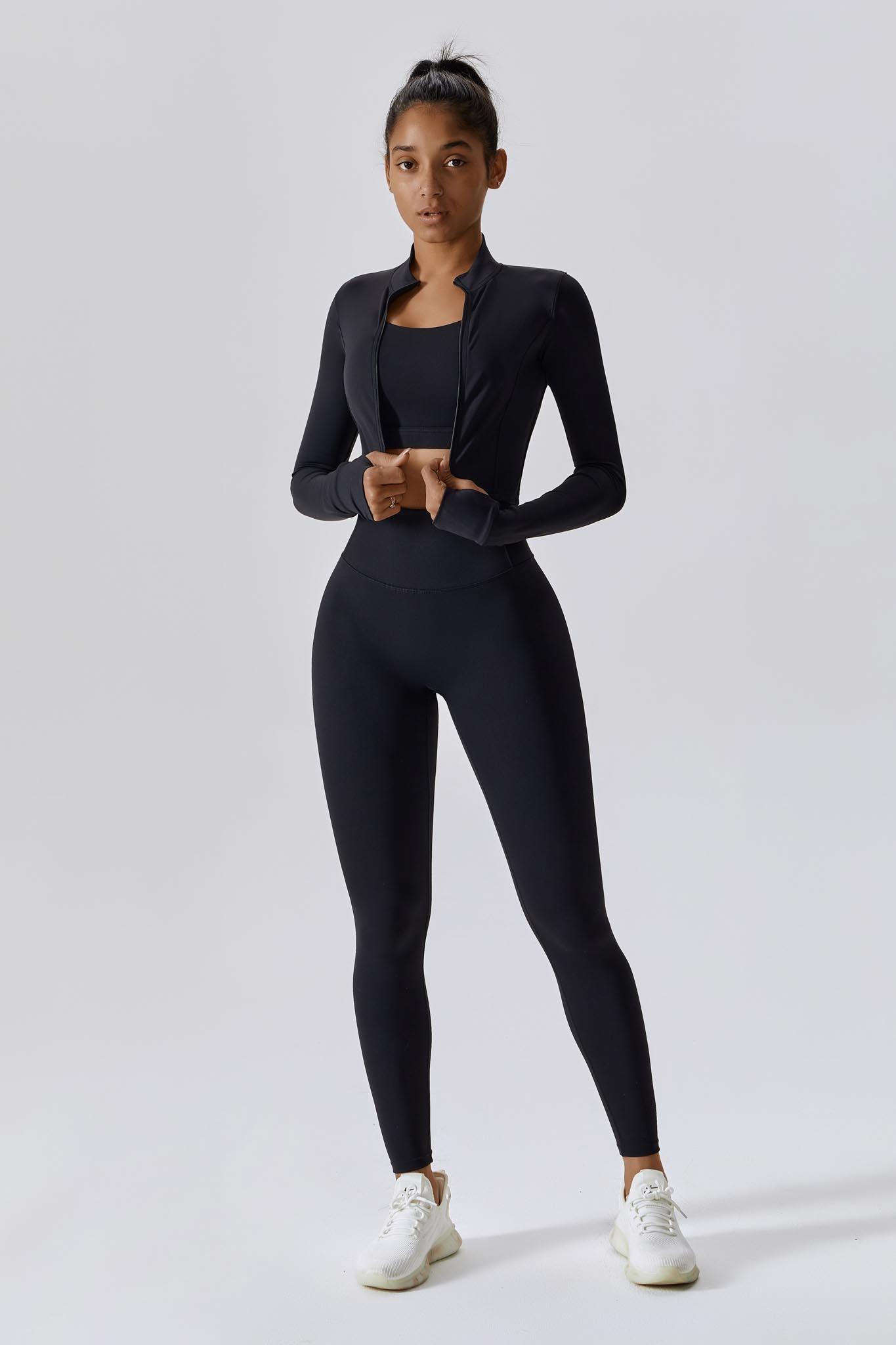 Fit Leggings - Black - Maison and Aurora