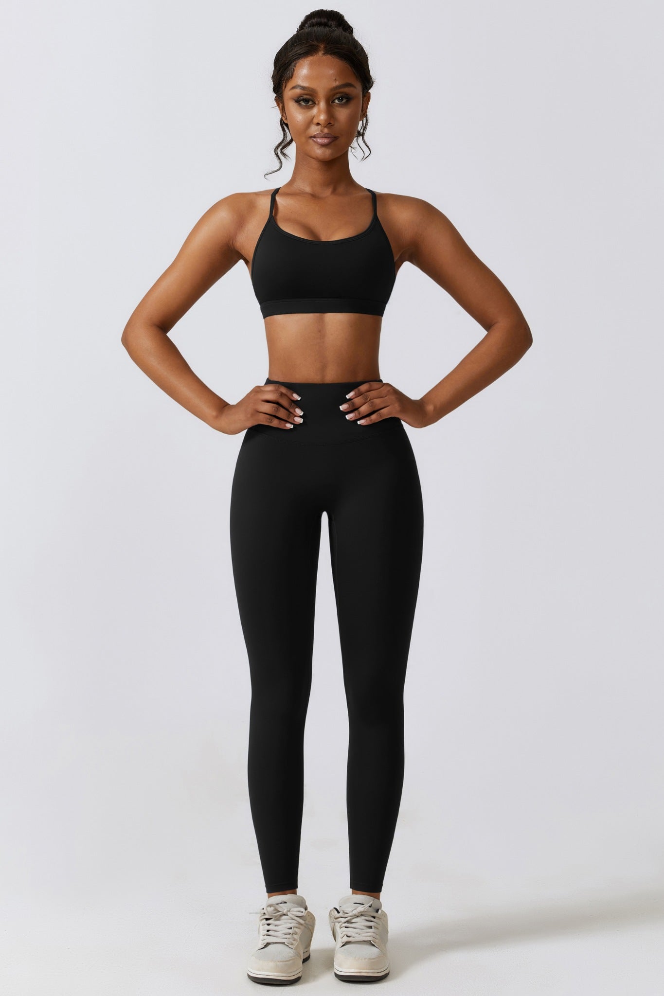 Fit Lite Sports Bra - Black - Maison and Aurora