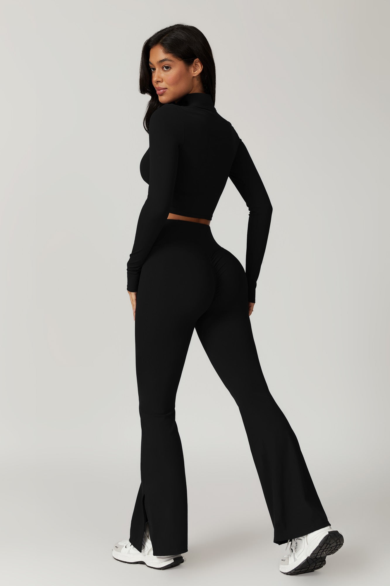 Isla Flare Leggings - Black - Maison and Aurora