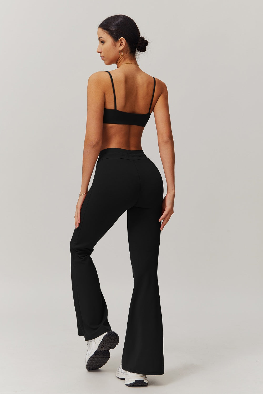 Ivy Flare Leggings - Black - Maison and Aurora