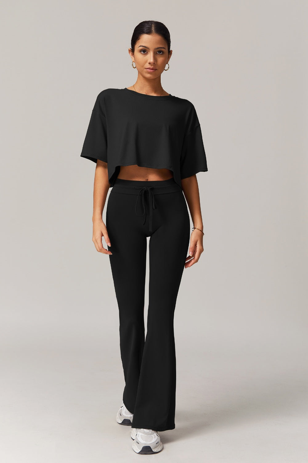 Ivy Flare Leggings - Black - Maison and Aurora