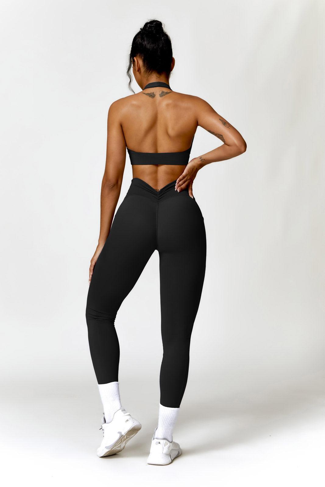 Tamara Sports Bra - Black - Maison and Aurora