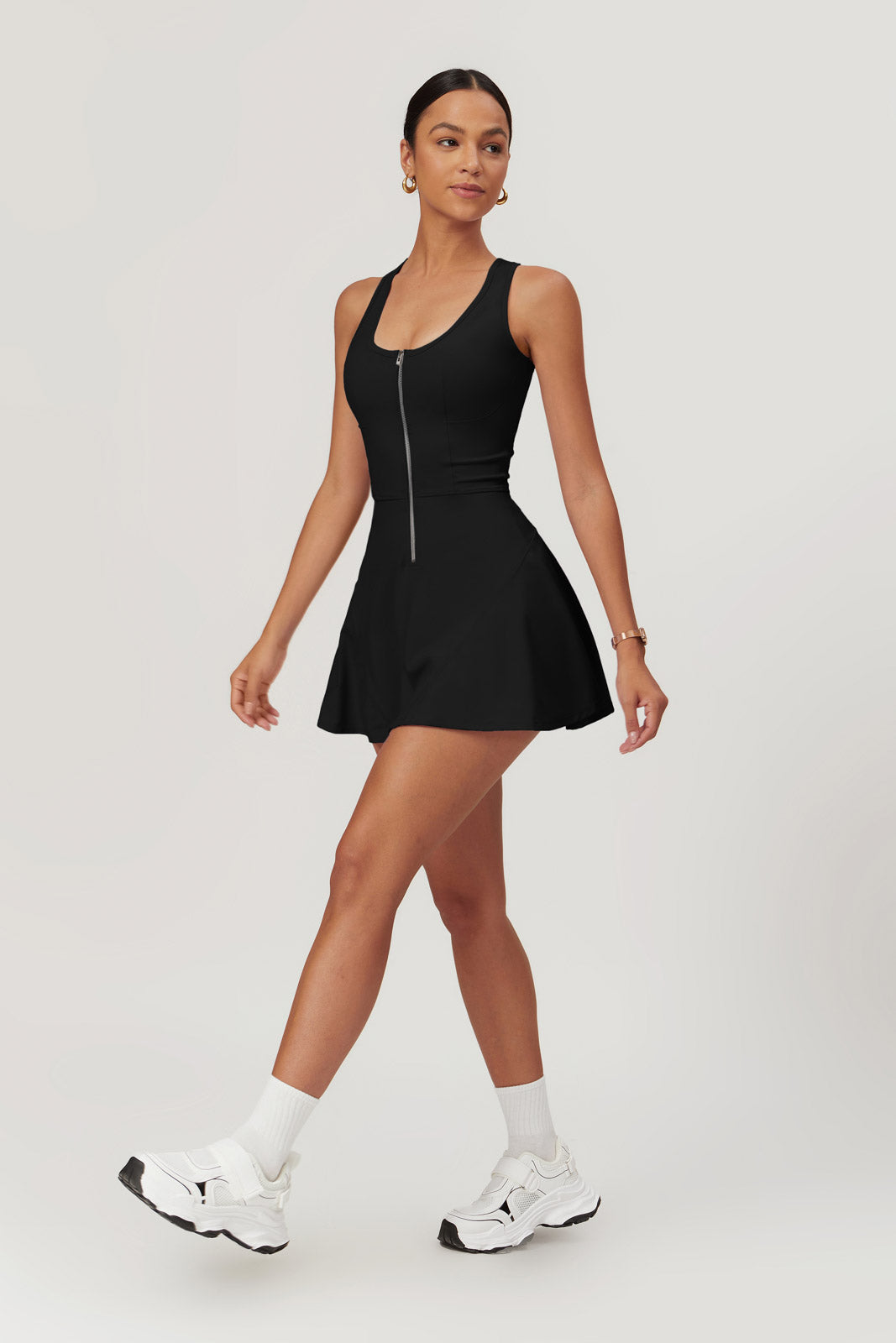 Sara Mini Dress - Black - Maison and Aurora