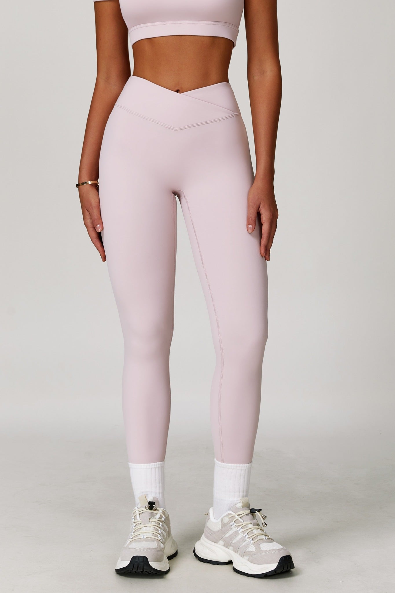Elanur Leggings - Blush Pink - Maison and Aurora