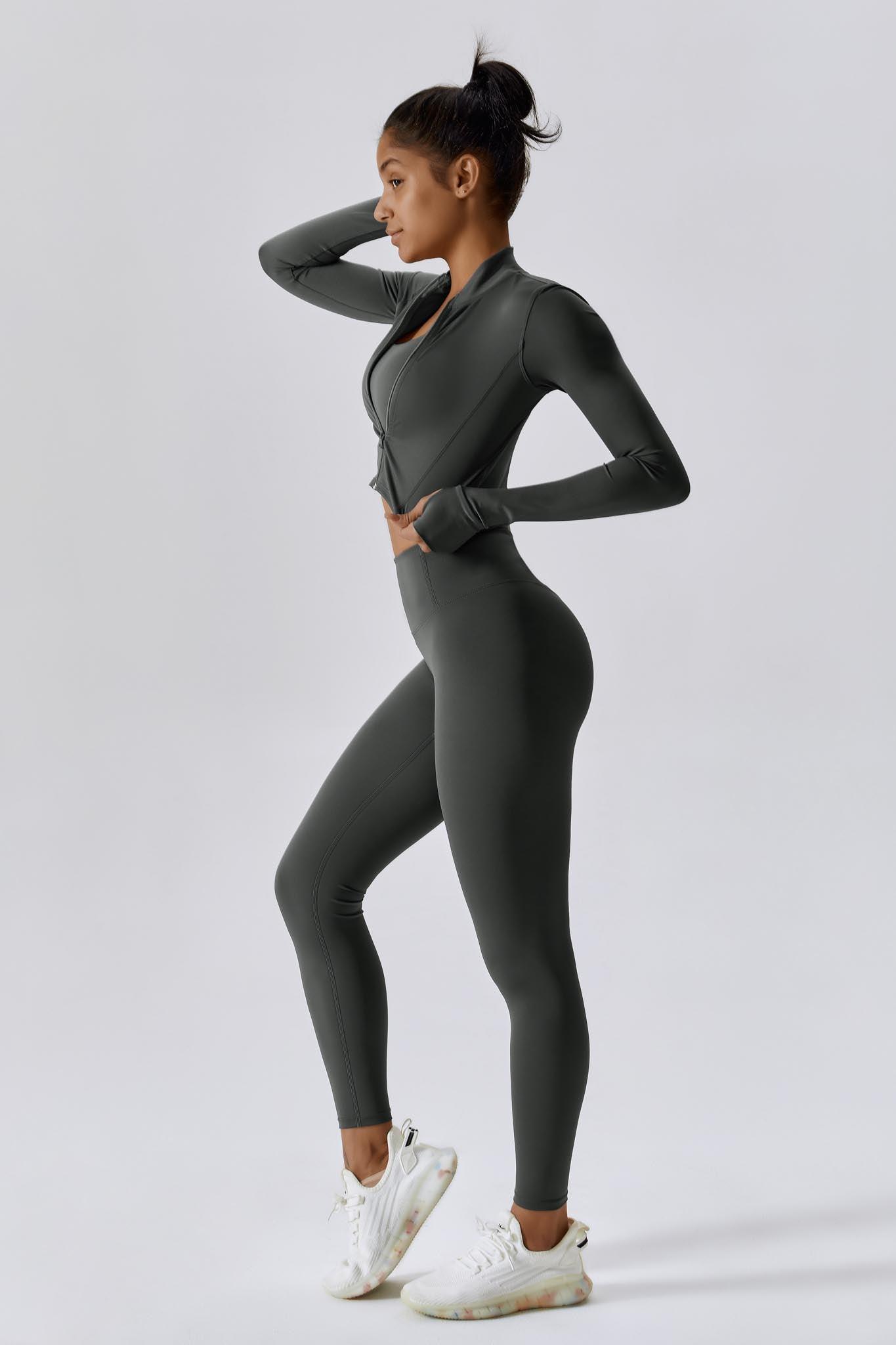 Fit Leggings - Charcoal - Maison and Aurora