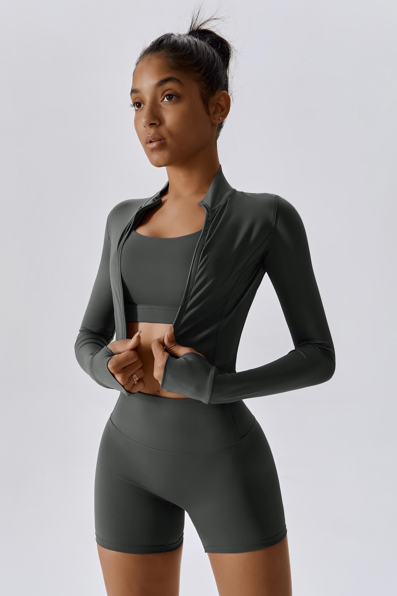 Fit Shorts - Charcoal - Maison and Aurora