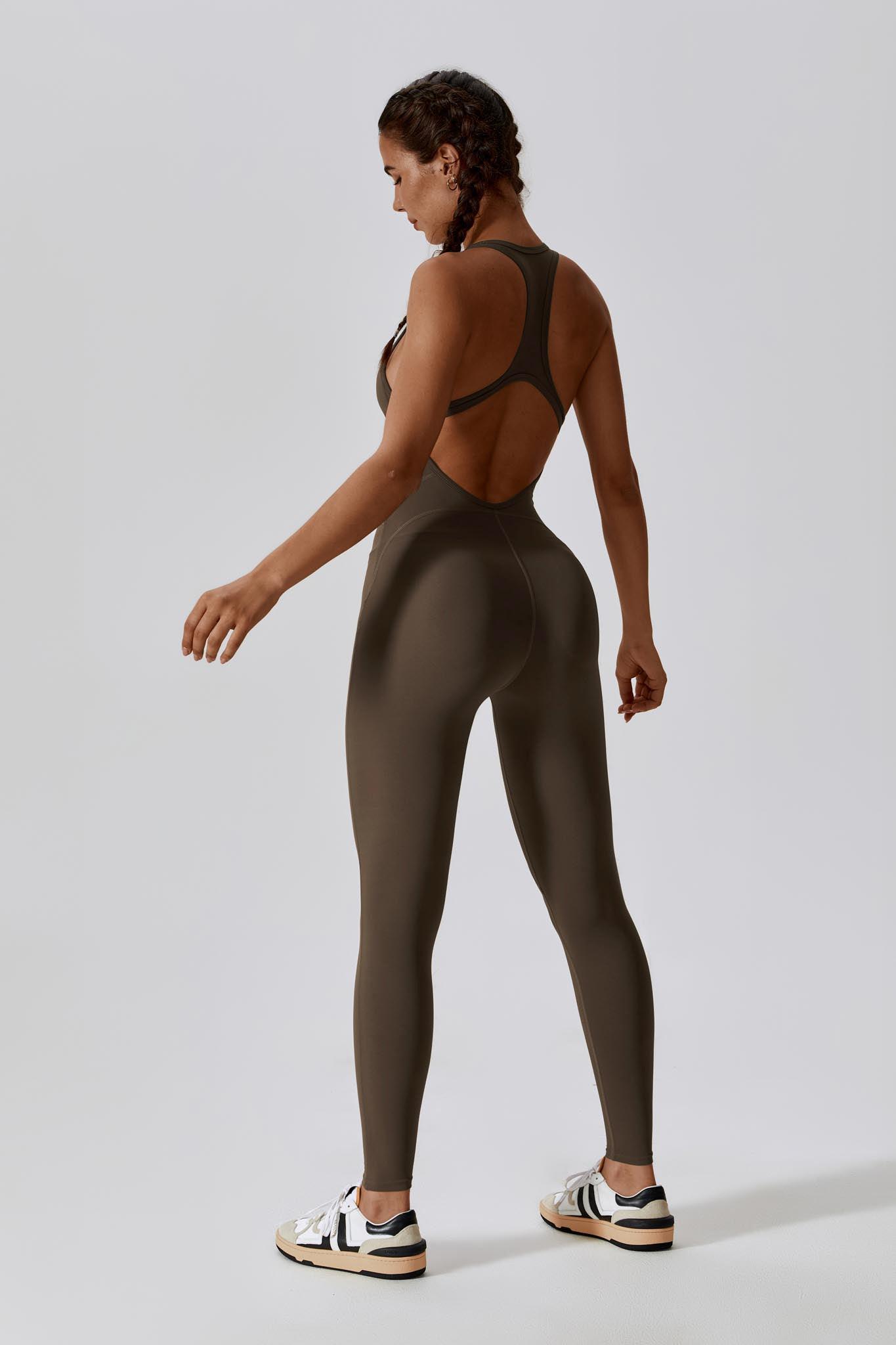 Femmy Jumpsuit - Cocoa - Maison and Aurora