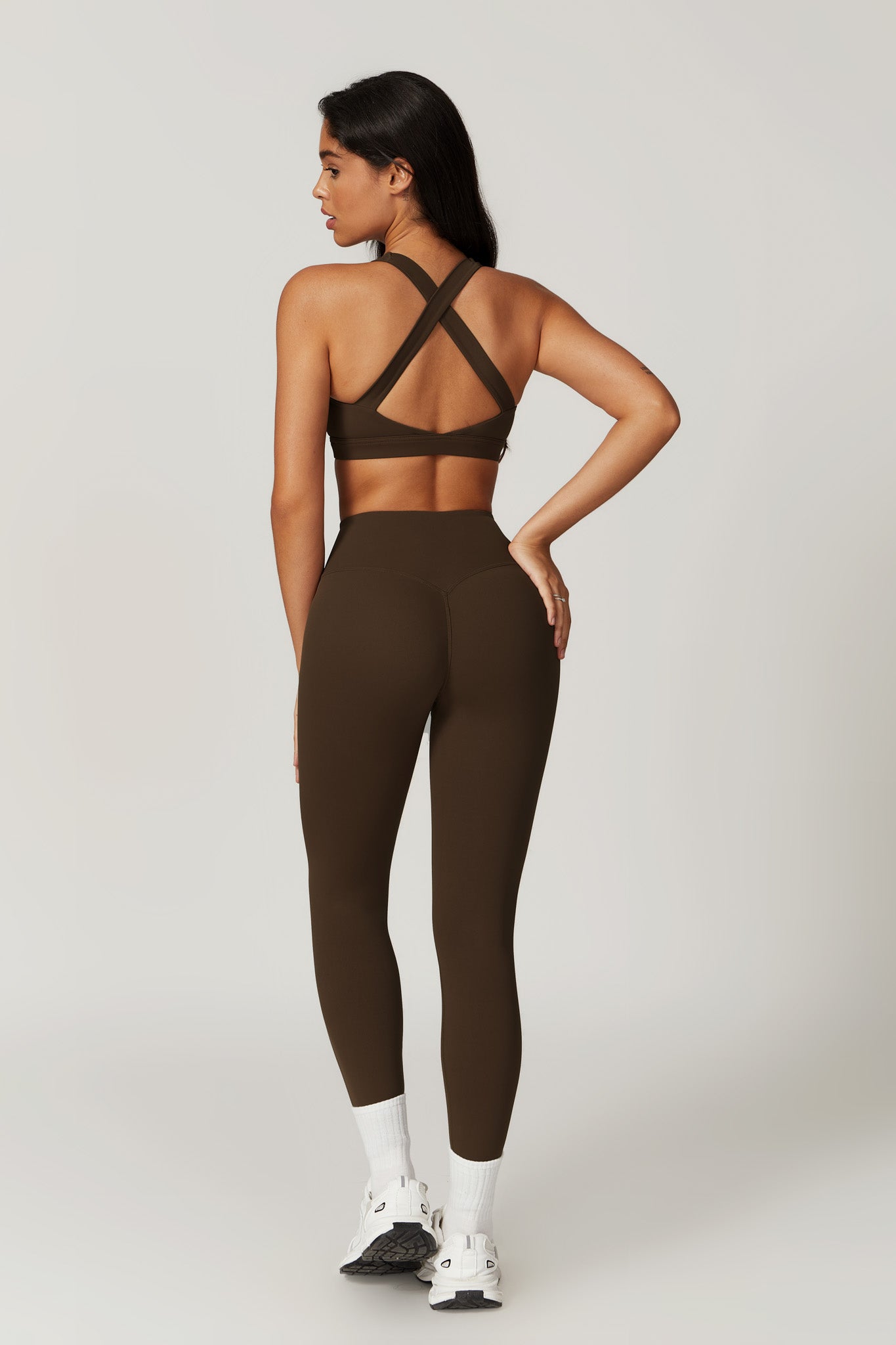 Fit Leggings - Cocoa - Maison and Aurora