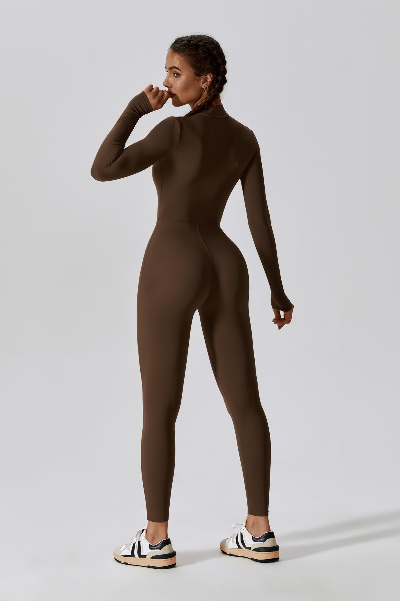 Loren Jumpsuit - Cocoa - Maison and Aurora