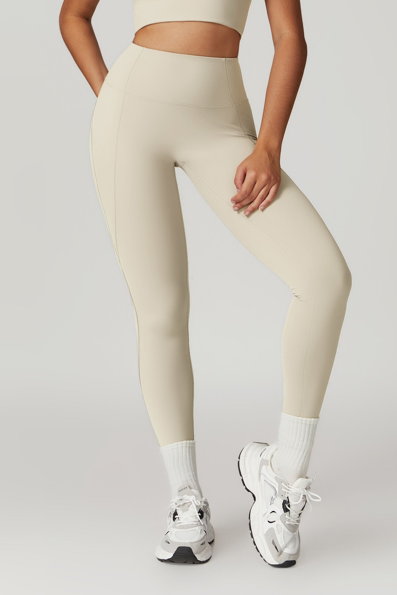 Isla Leggings - Cream - Maison and Aurora