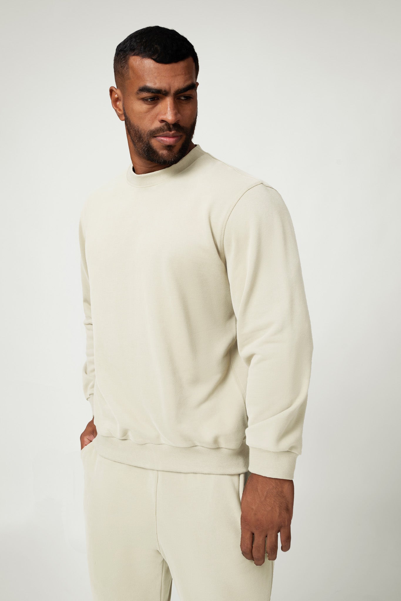 Unit Active Sweatshirt - Cream - Maison and Aurora