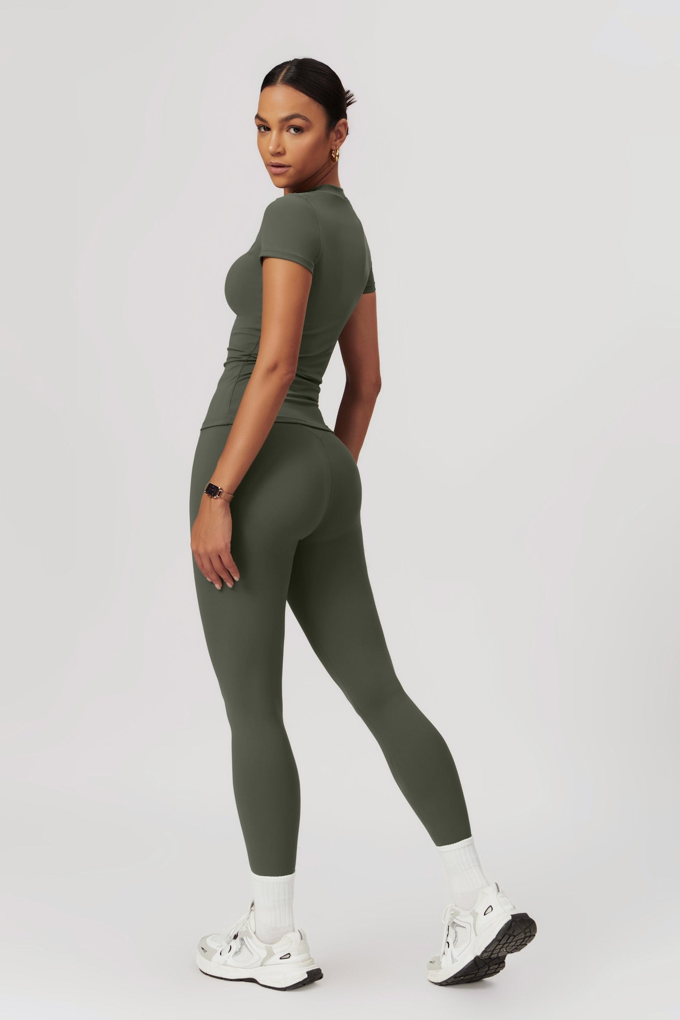 Belle  Leggings - Ebony - Maison and Aurora