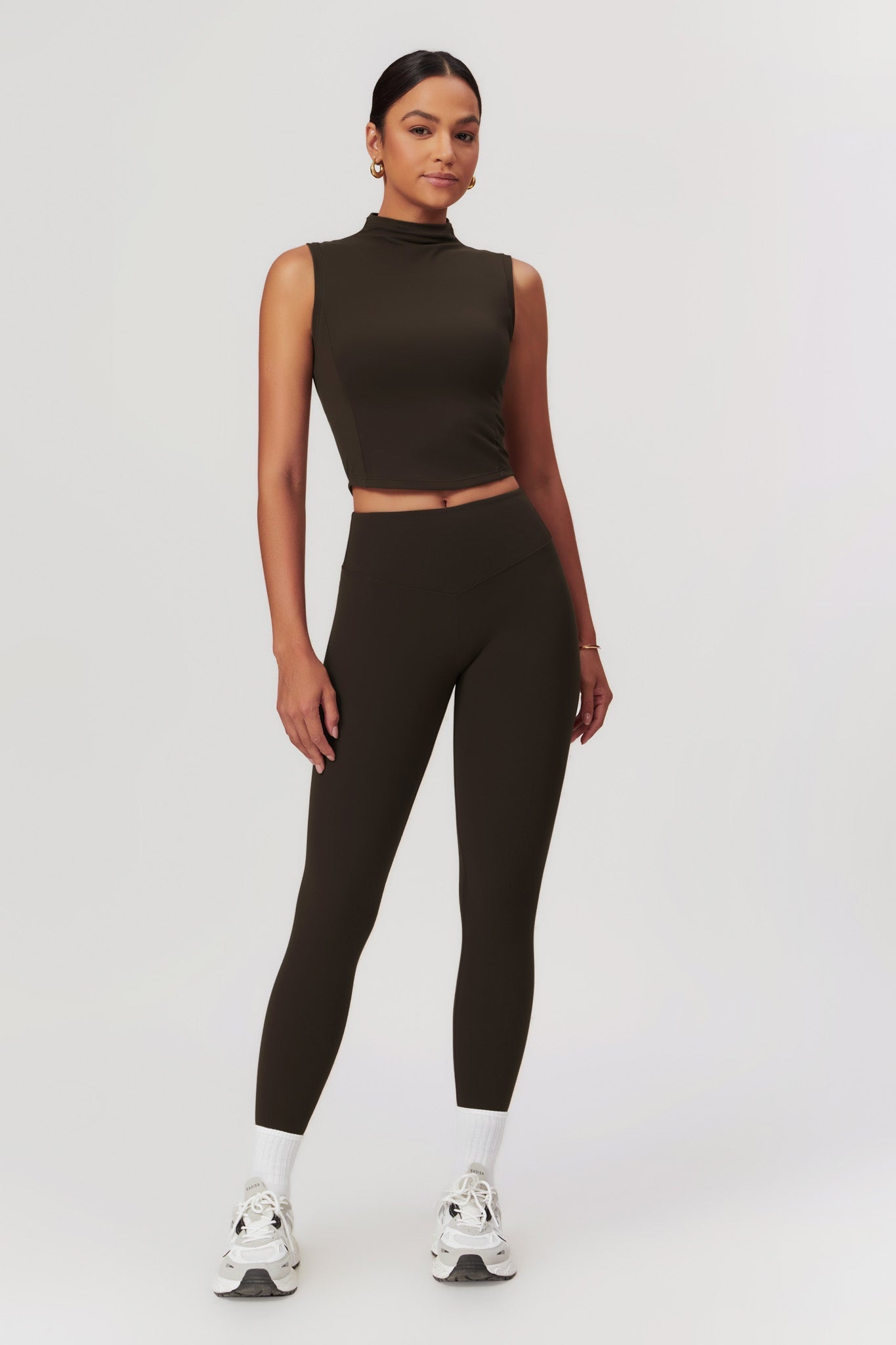 Belle  Leggings - Espresso - Maison and Aurora