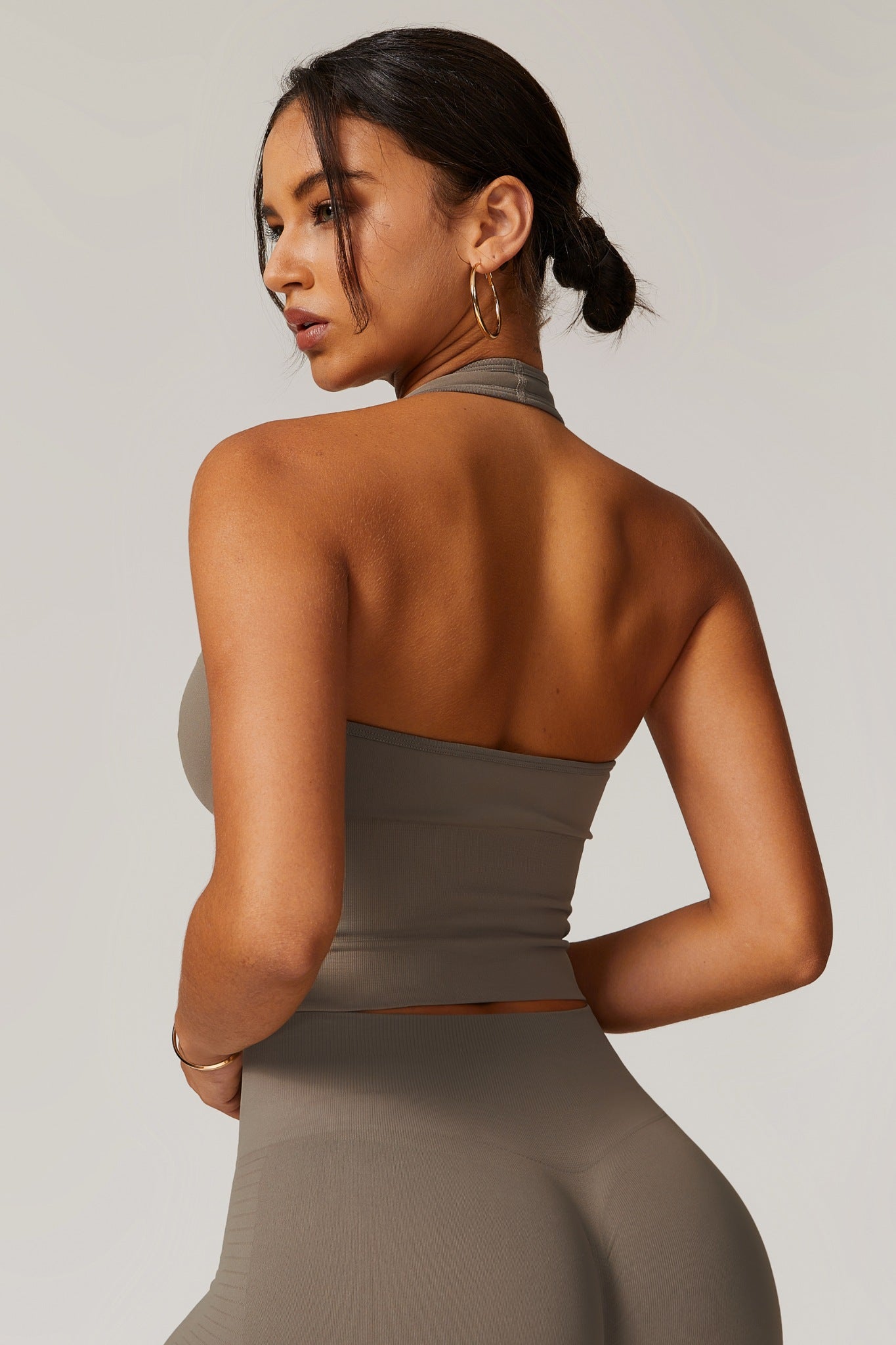 Everyday Halter Top - Grullo Brown - Maison and Aurora