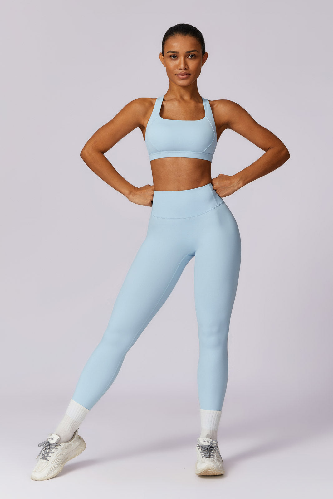 Fit Leggings - Ice Blue - Maison and Aurora