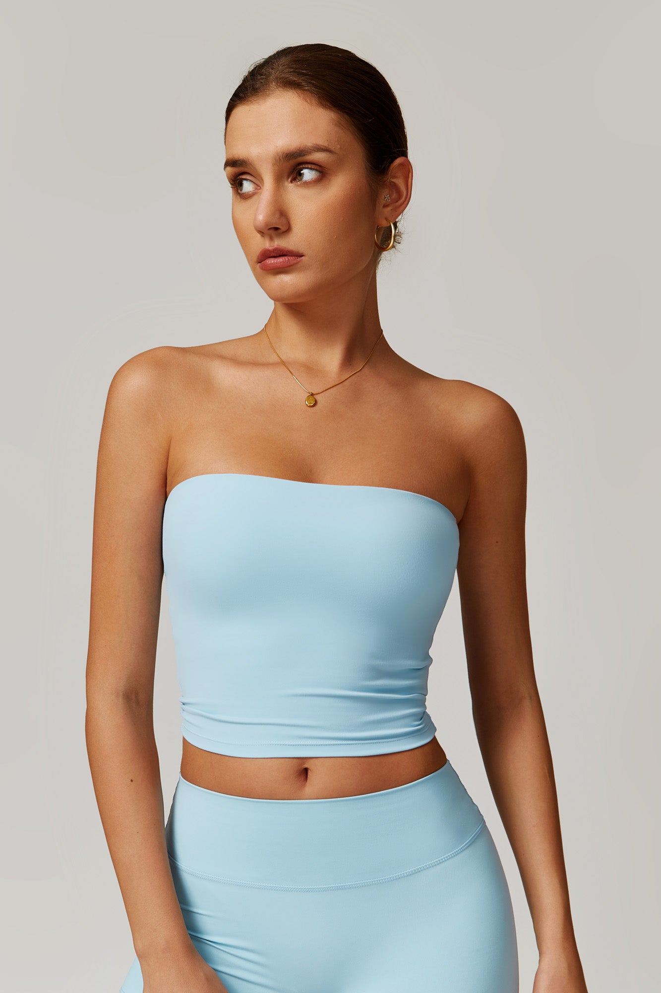 Isla Tube Top - Ice Blue - Maison and Aurora