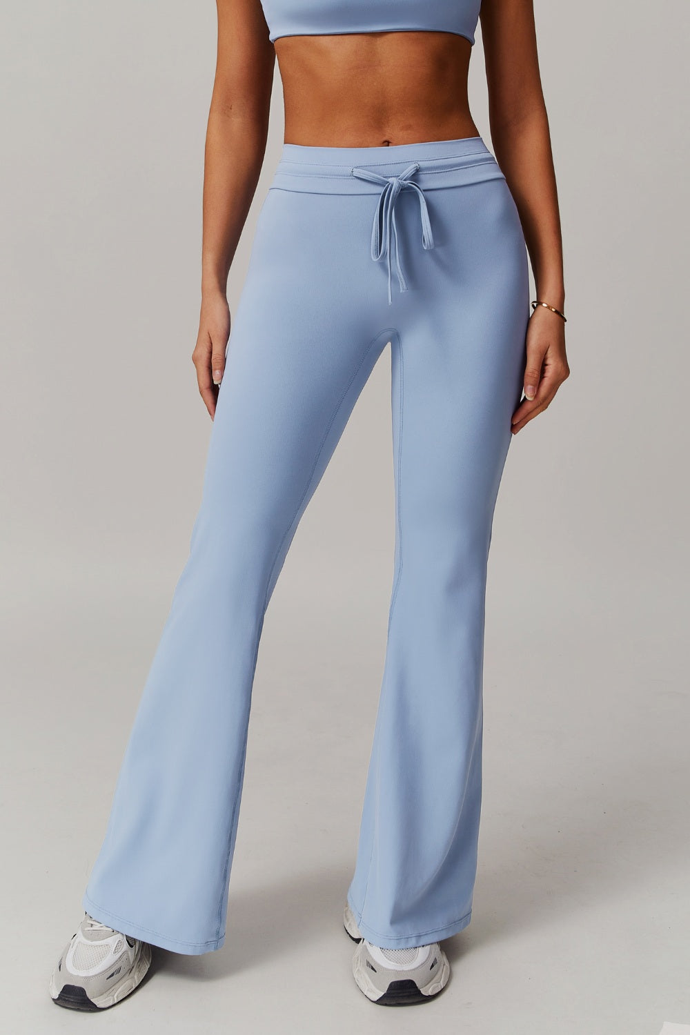 Ivy Flare Leggings - Ice Blue - Maison and Aurora