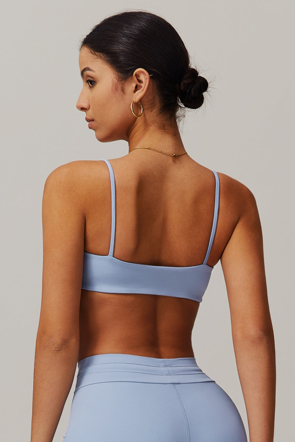 Ivy Sports Bra - Ice Blue - Maison and Aurora