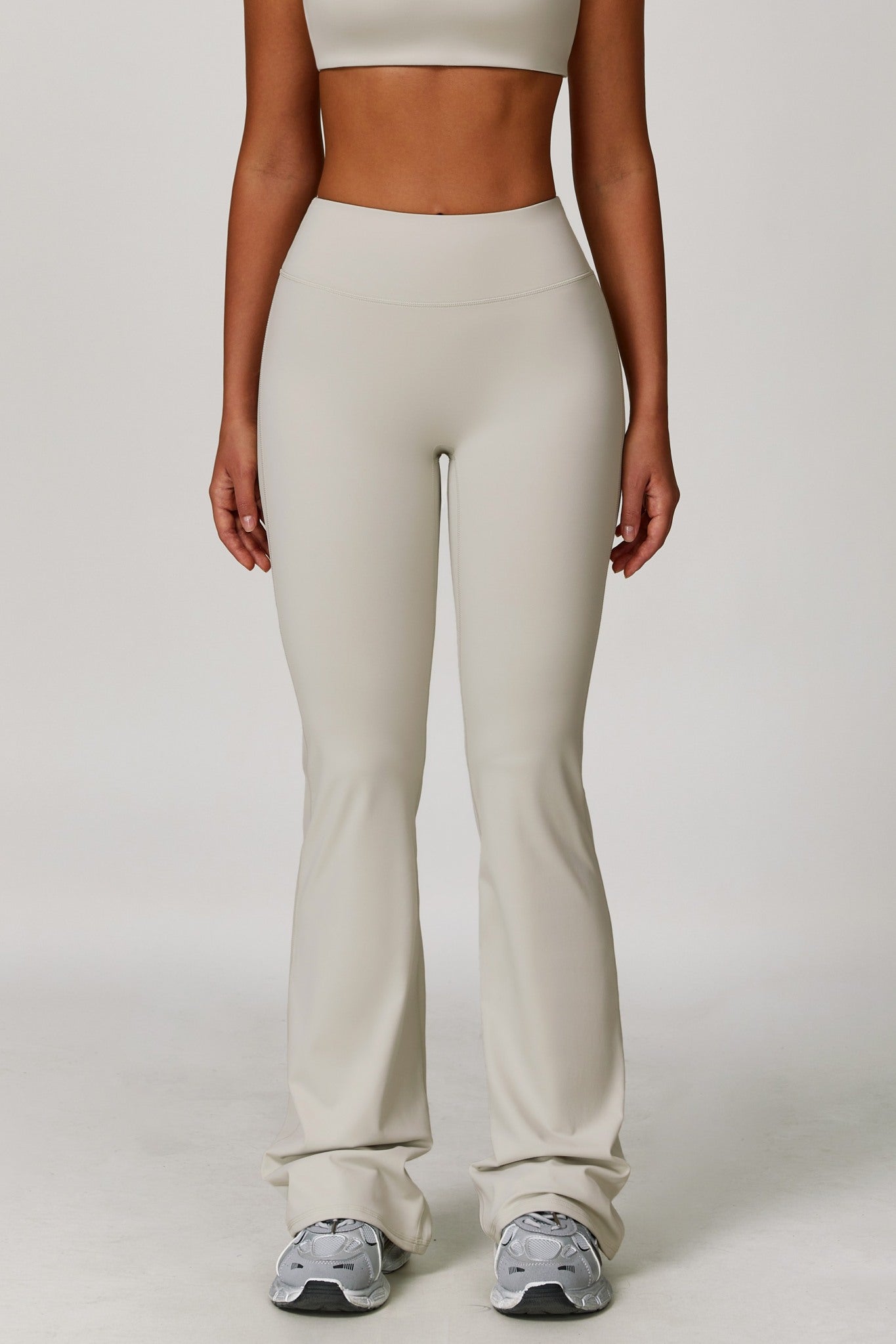 Sahara Flare Leggings - Ivory Clay - Maison and Aurora