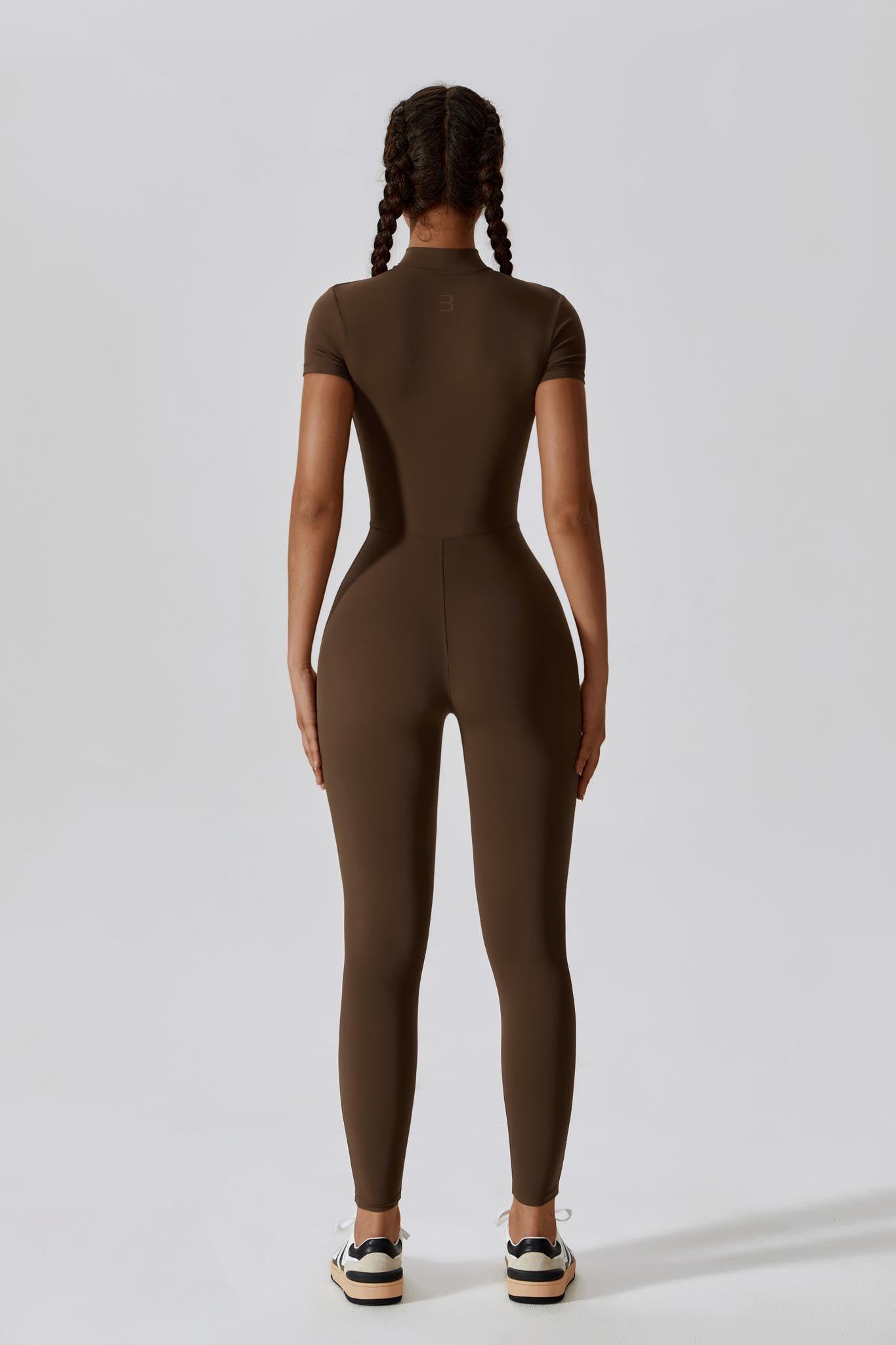 Hailey Jumpsuit - Cocoa - Maison and Aurora
