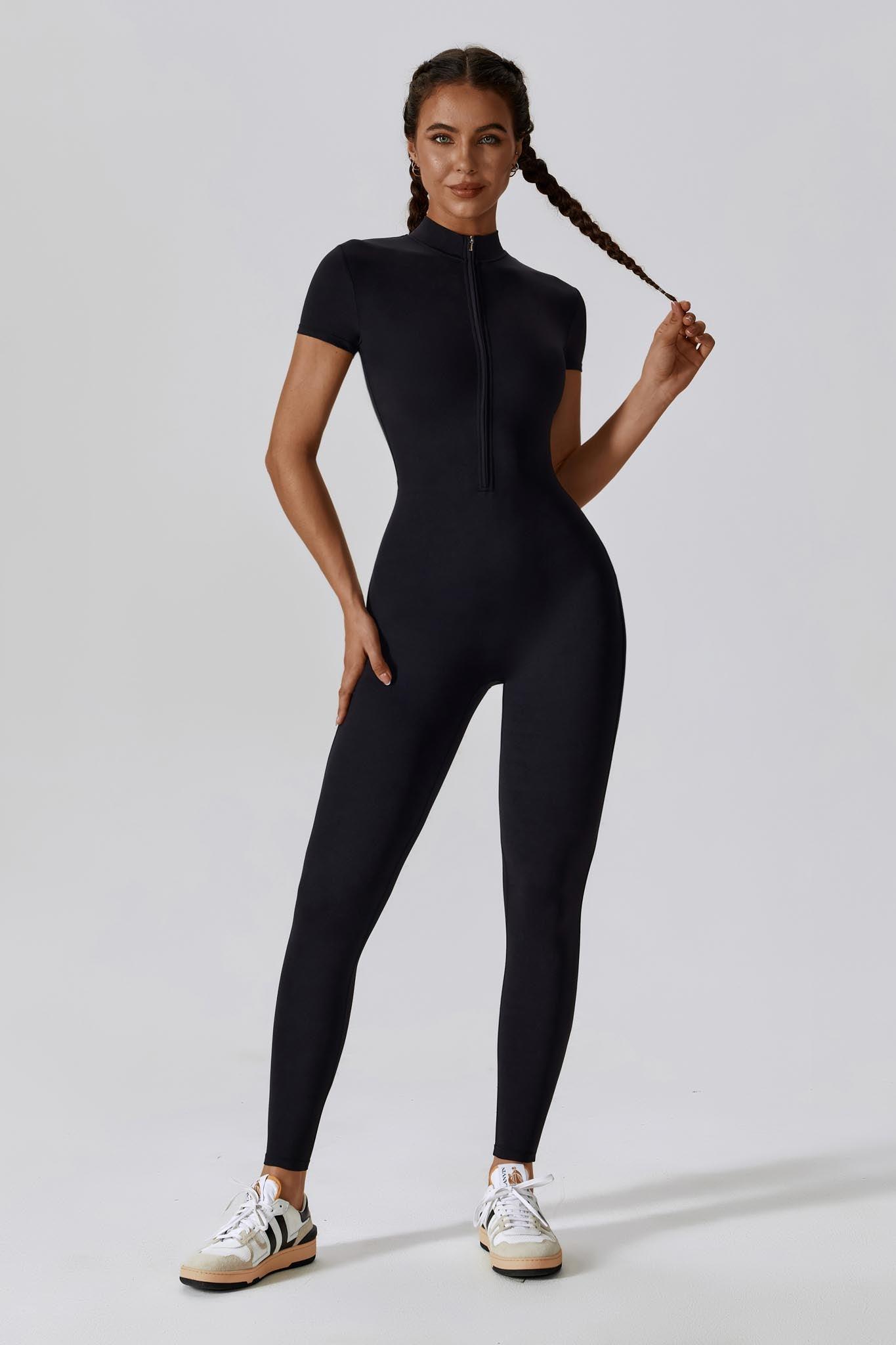 Hailey Jumpsuit - Black - Maison and Aurora