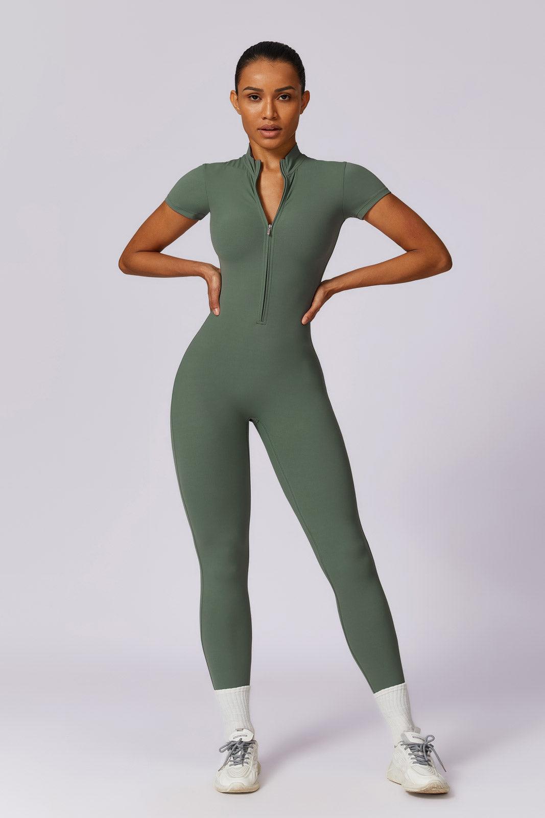 Hailey Jumpsuit - Olive - Maison and Aurora