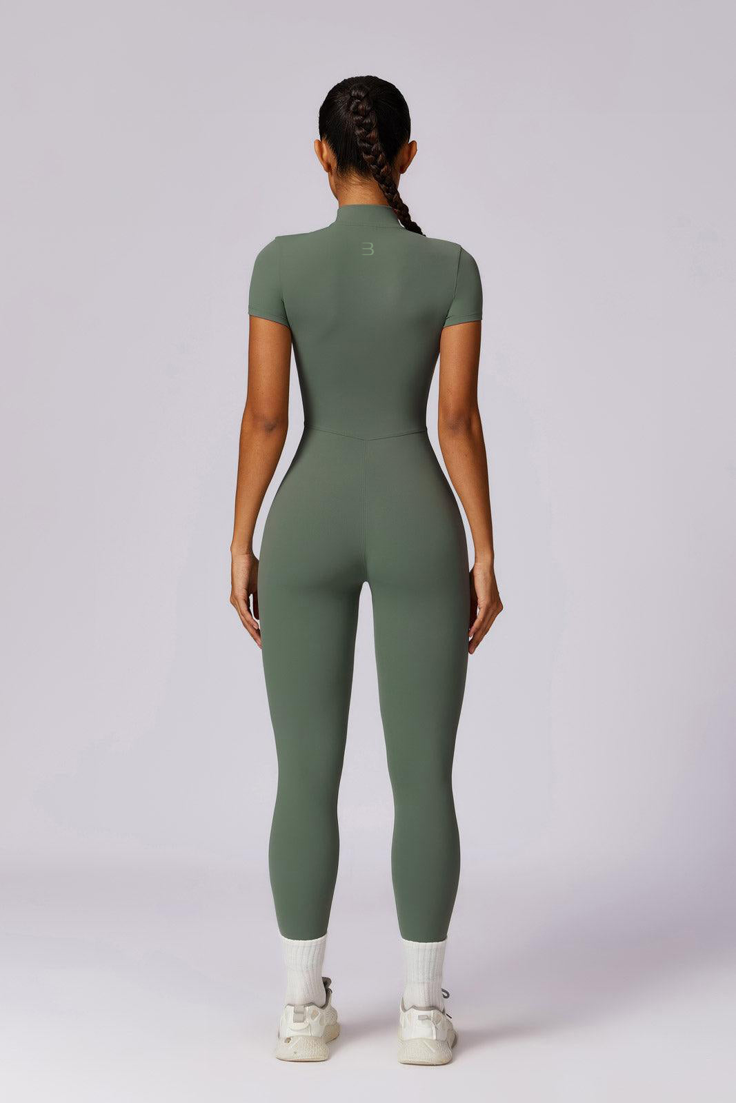 Hailey Jumpsuit - Olive - Maison and Aurora