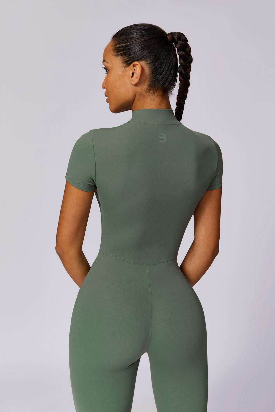 Hailey Jumpsuit - Olive - Maison and Aurora